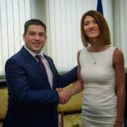 Sastanak ministrice Katić i ministra mora, prometa i infrastrukture RH Butkovića