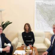 Ministrica Katić održala sastanak s v.d. predsjednicima Uprave HT Mostar i BH Telecom